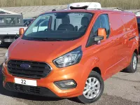 Used Ford Transit Custom 130 HP (95 kW) 2022 Orange Van