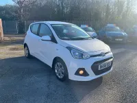 Used Hyundai i10 SE 66 HP (48 kW) 2016 White Hatchback