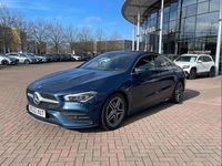 Used Mercedes CLA180 AMG Line Premium Plus 136 HP (100 kW) 2022 Blue Sedan