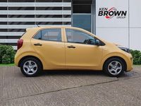 Used Kia Picanto 2021 Yellow Hatchback