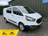 Used Ford Transit Custom 105 HP (77 kW) 2022 White Van