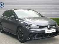 Used VW Polo Black Edition 115 HP (84 kW) 2025 Smokey grey metallic black Hatchback