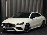 Used Mercedes CLA180 AMG line 2019 White Sedan
