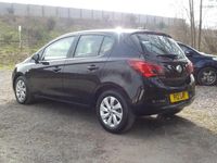 Used Vauxhall Corsa Design Edition 90 HP (66 kW) 2018 Black Hatchback