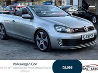Used VW Golf VII GTI 2013 Cabriolet