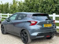 Begagnad Nissan Micra 2019 Grå Halvkombi