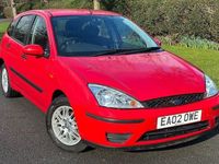 Used Ford Focus 2002 Red Hatchback