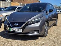 Used Nissan Leaf N-Connecta 110 kW (150 HP) 2021 Grey Hatchback