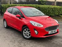 Used Ford Fiesta Zetec 85 HP (62 kW) 2018 Red Hatchback