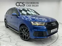 Used Audi Q7 S-Line 272 HP (200 kW) 2016 Blue SUV