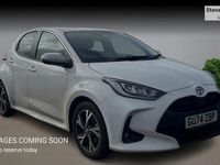 Used Toyota Yaris Hybrid Design 2024 White Hatchback