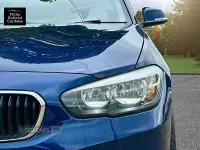 Used BMW 116 Impressive 114 HP (83 kW) 2017 Blue Hatchback