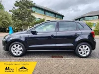 Used VW Polo Match 60 HP (44 kW) 2012 Black Hatchback