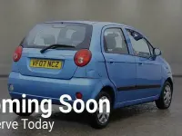 Used Chevrolet Matiz SE 2007 Blue Hatchback