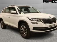 Used Skoda Kodiaq SE Drive 150 HP (110 kW) 2021 White SUV