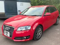 Used Audi A3 2012 Red Hatchback