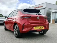 Used Vauxhall Corsa Ultimate 99 HP (72 kW) 2023 Red Hatchback