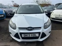 Used Ford Focus Zetec 2013 White Hatchback