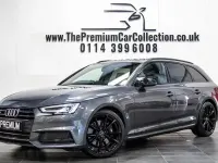 Used Audi S4 Sport 354 HP (260 kW) 2018 Daytona grey pearlescent Estate