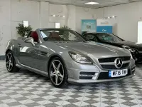Used Mercedes SLK250 AMG 2015 Silver Cabriolet