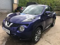 Usado Nissan Juke Tekna 2015 Azul SUV