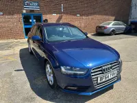 Used Audi A4 163 HP (119 kW) 2014 Blue Estate