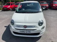 Used Fiat 500 Pop 69 HP (50 kW) 2016 White Hatchback