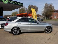 Begagnad Mercedes C220 2017 Silver Sedan