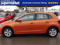 Used VW Polo SE 95 HP (69 kW) 2018 Orange Hatchback