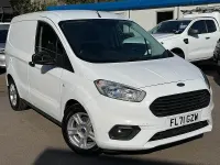 Used Ford Transit Courier Limited 100 HP (73 kW) 2021 White Van
