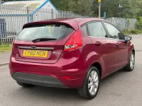 Used Ford Fiesta Zetec 2010 Red Hatchback