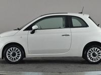 Used Fiat 500 Lounge 69 HP (50 kW) 2018 White Hatchback