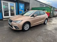 Used Seat Ibiza SE Technology 75 HP (55 kW) 2018 Gold Hatchback