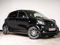 Used Smart ForFour Brabus Xclusive 109 HP (80 kW) 2017 Black Hatchback