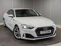 Used Audi A5 Sport 245 HP (180 kW) 2021 White Coupe