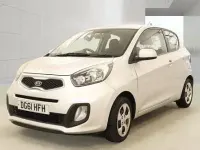 Used Kia Picanto 68 HP (50 kW) 2011 Silver Hatchback