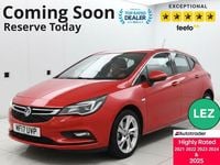 Used Vauxhall Astra SRi 2017 Red Hatchback