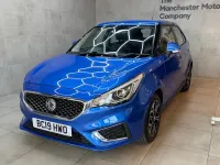 Used MG MG3 Exclusive 106 HP (77 kW) 2019 Blue Hatchback