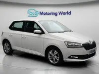 Used Skoda Fabia SE 95 HP (69 kW) 2019 White Hatchback