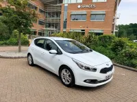 Used Kia Ceed 98 HP (72 kW) 2014 White Hatchback