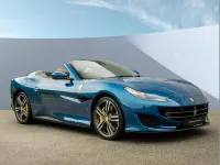 Used Ferrari Portofino 591 HP (434 kW) 2018 Blue Cabriolet
