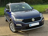 Usado VW T-Roc SE 115 HP (84 kW) 2019 Azul SUV