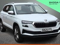 Used Skoda Karoq SE L 110 HP (80 kW) 2025 Moon white metallic SUV