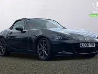 Used Mazda MX5 Inclusive 160 HP (117 kW) 2016 Black Cabriolet