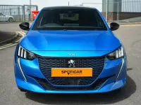 Used Peugeot e-208 Premium 100 kW (136 HP) 2021 Blue Hatchback