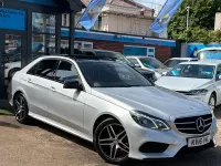 Used Mercedes E220 Premium 2016 Silver Sedan