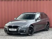 Usado BMW 330 M Sport 254 CV (186 kW) 2019 Gris Familiar