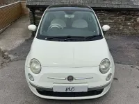 Used Fiat 500 Lounge 69 HP (50 kW) 2011 White Hatchback