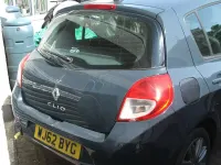 Used Renault Clio Dynamique 75 HP (55 kW) 2013 Blue Hatchback