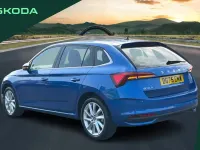Used Skoda Scala SE L 115 HP (84 kW) 2025 Blue Hatchback